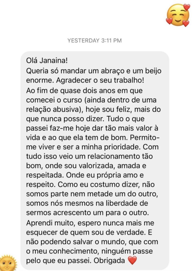 Programa Desvincular - desconto - Janaina Campos - Viva o relacionamento que você merece